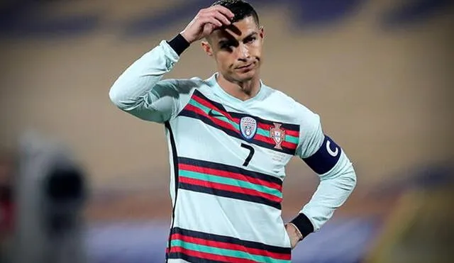 Cristiano Ronaldo marcó gol, pero el árbitro anuló su tanto pese a ser legítimo. Foto: EFE