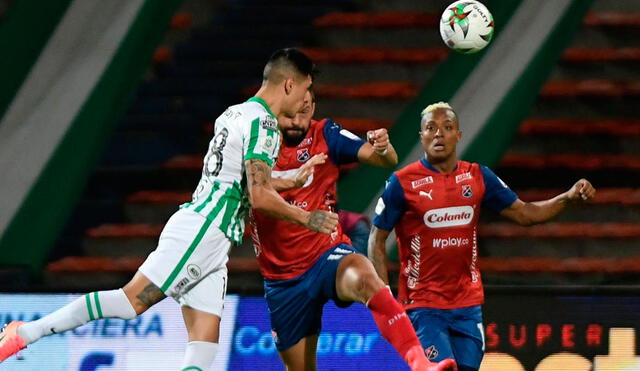 Desde el Atanasio Girardot (Medellín), Atlético Nacional y el DIM no se sacaron ventaja e igualaron 0-0. Foto: @BD_ESPN