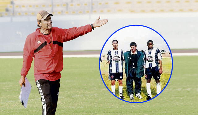 Julio 'Humildad' García fue entrenador en menores de Jefferson Farfán, Paolo Guerrero y Wilmer Aguirre. Foto: GLR/Archivo personal
