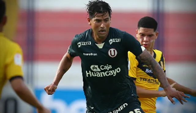 Enzo Gutiérrez juega su primera temporada en Universitario. Foto: FPF