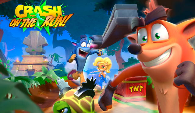 Carsh Bandicoot: On the Run es un juego free to play que mantiene la esencia de los títulos de consola. Foto: Android Police