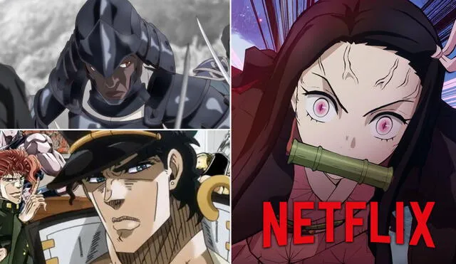 Cuatro nuevos animes llegarán vía streaming. Foto: composición / Netflix