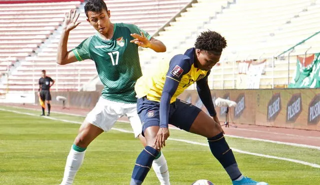 Ecuador y Bolivia juegan en Quito en partido amistoso de fecha FIFA. Foto: AFP