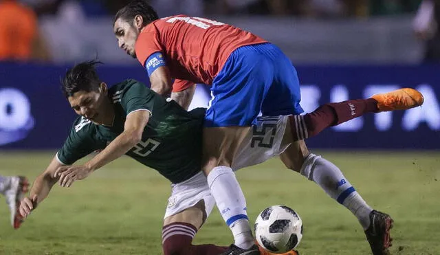 México y Costa Rica se citan en Austria para partido amistoso. Foto: AFP