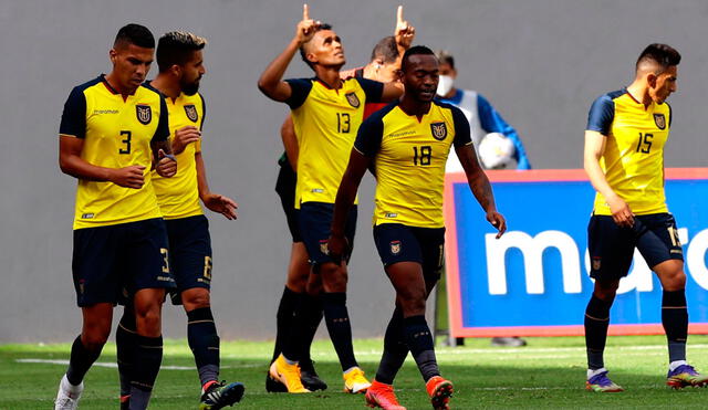 Ecuador venció a Bolivia en un amistoso internacional de fecha FIFA. Foto: EFE