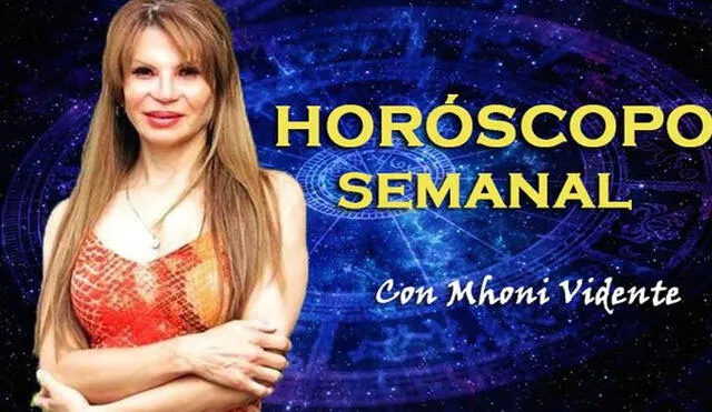 Horóscopo semanal del 29 al 31 de marzo de 2021 por Mhoni Vidente. Foto: Composición LR