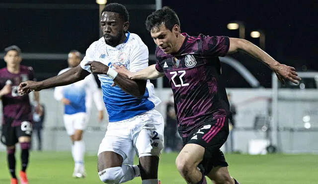 La selección mexicana ganó a Costa Rica en duelo amistoso con gol agónico de Lozano. Foto: Twitter