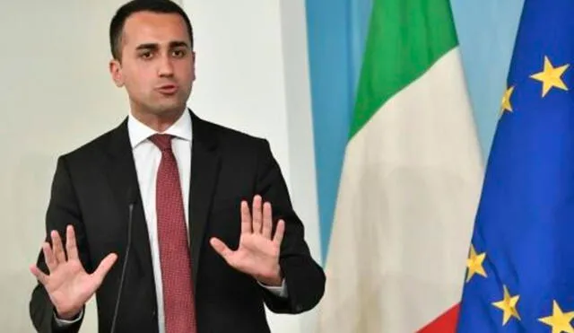 El ministro de exteriores italiano, Luigi Di Maio, ha anunciado “la expulsión inmediata” de los dos funcionarios de Rusia. Foto: AFP