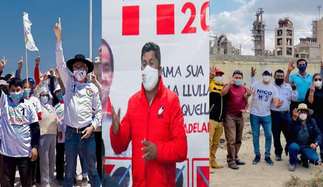 En Perú Patria Segura se excluyó a Lizet Apaza, Clemente Lupo y George Castillo. Foto: Facebook/ Fernando Zeballos/ Acción Popular/ Nico Talavera