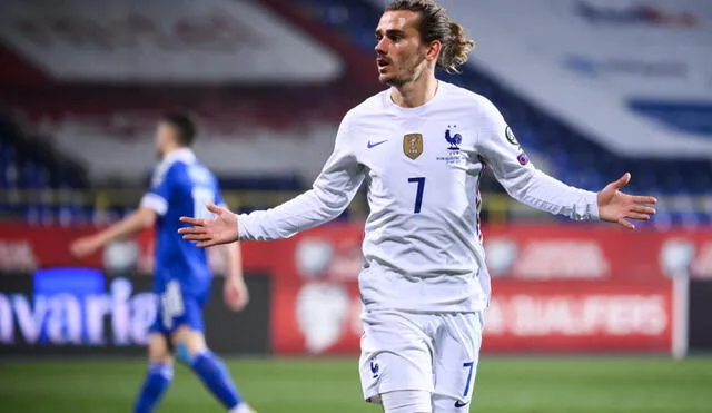 La selección francesa disputó su tercer partido de clasificatorias. Foto: AFP