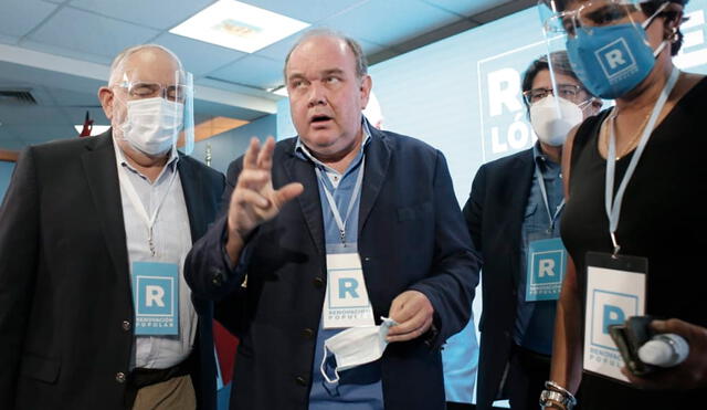 López Aliaga postula por Renovación Popular para los próximos comicios. Foto: La República