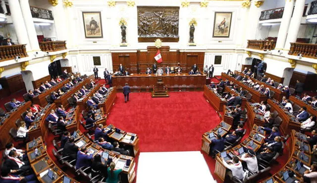 Congreso suspendió sesión del pleno este miércoles 31 de marzo. Foto: difusión