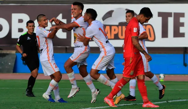 Ayacucho FC goleó a Sport Huancayo en su debut en la Liga 1 Betsson 2021. Foto: Twitter / @LigaFutProf