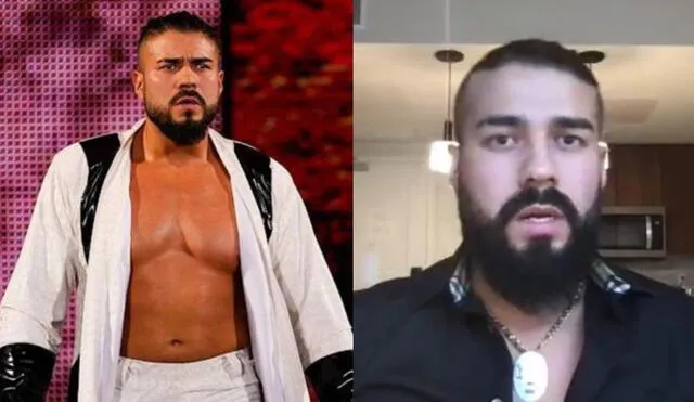 Andrade espera volver pronto a luchar en México, Japón o Puerto Rico. Foto: WWE/Captura