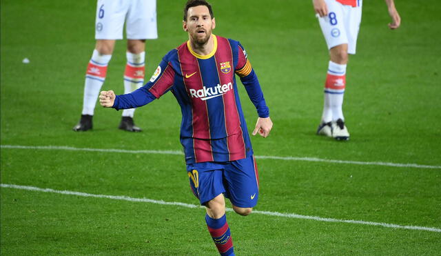 Desde su debut en 2004, Messi ha pasado toda su carrera en Barcelona. Foto: AFP
