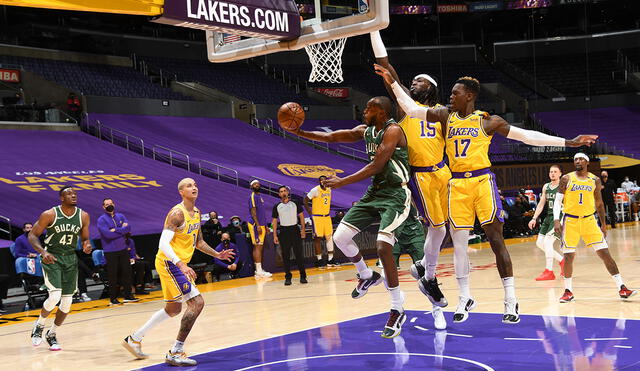 Los Angeles Lakers llevan dos triunfos consecutivos. Foto: AFP
