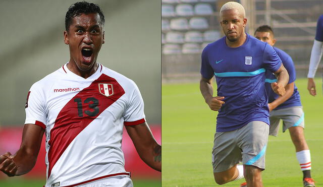 Renato Tapia y Jefferson Farfán han jugado juntos varias veces en la selección peruana. Foto: AFP/Alianza Lima