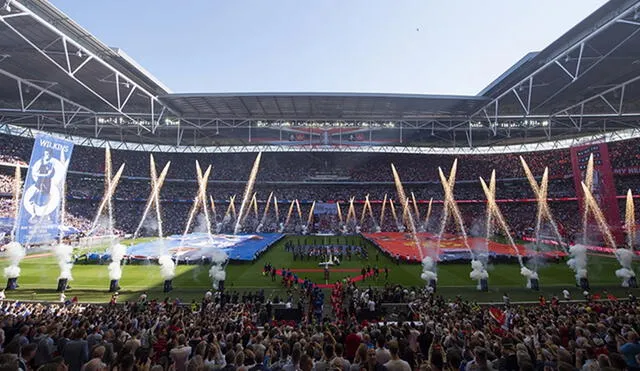 Wembley volverá a tener presencia de hinchas para una FA Cup. Foto: Wembley Stadium