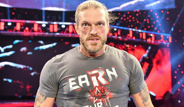 Edge habla sobre la presencia del público en WrestleMania 37. Foto: WWE