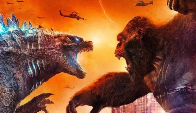 Godzilla vs. Kong puede verse por internet a través de HBO Max. Foto: difusión
