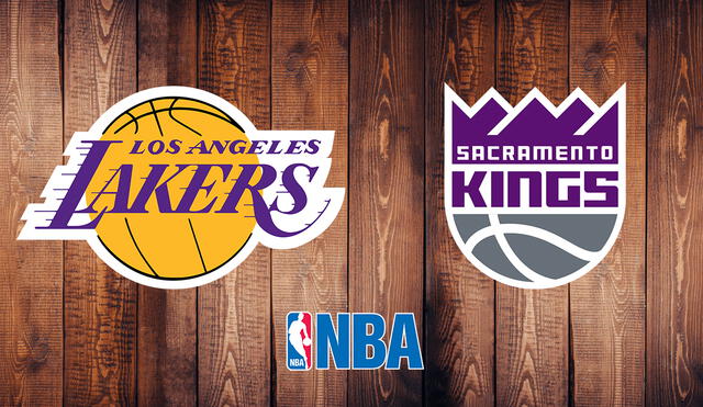 Lakers se enfrenta a Sacramento Kings sin LeBron James por la NBA. Foto: composición