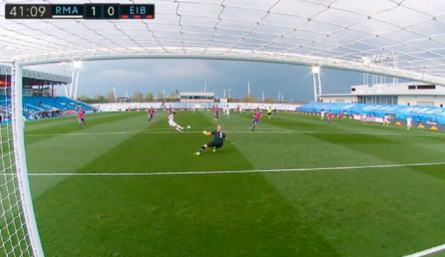 Asensio abrió el marcador en el Alfredo Di Stefano. Foto: Futbol en Movistar