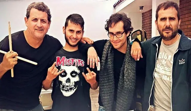 La banda de rock Serial Asesino confirmó el fallecimiento del bajista. Foto: Facebook / Chabelos