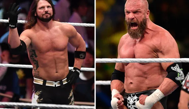 AJ Styles sigue pujando por una lucha ante Triple H en algún Wrestlemania del futuro. Foto: WWE