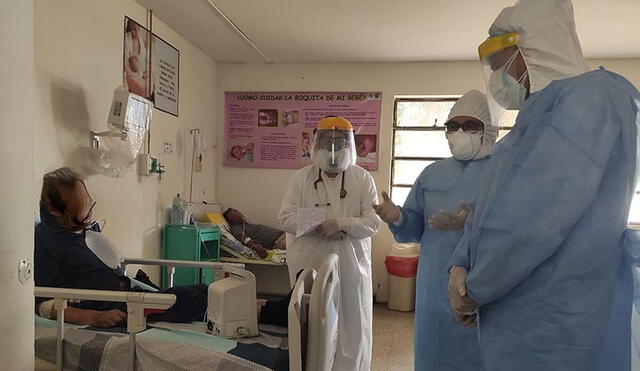 Huacchillo indicó que la situación de los hospitales muestran la realidad del avance de la pandemia en Lambayeque. Foto: Manuel Huacchillo/Facebook.