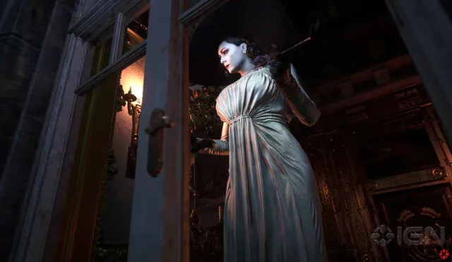 Nuevo gameplay de Resident Evil Village nos muestra nuevos lugares del enorme castillo de Lady Dimitrescu. Foto captura: YouTube