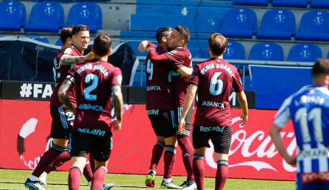 Celta de Vigo anotó tres goles en 20 minutos. Foto: LaLiga Santander