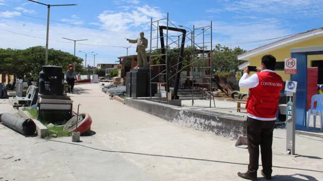 Contraloría advierte retrasos en obras de bulevar de Chimbote. Foto: Contraloría
