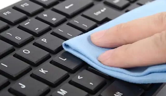 PC: ¿cómo limpiar el teclado de la laptop?