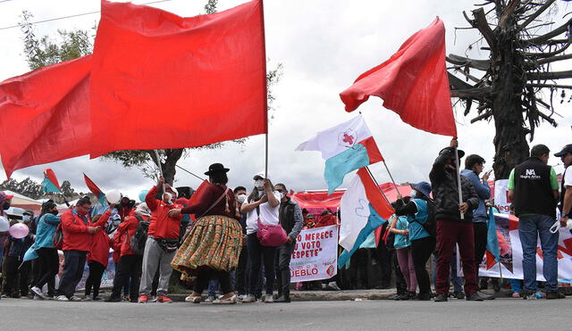 El gobernante Movimiento al Socialismo espera mejorar sus resultados en Bolivia. Foto: EFE
