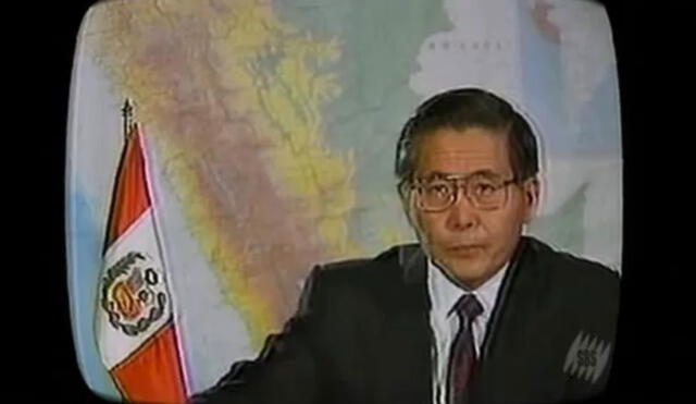 Fujimori tomó el poder de los tres poderes del Estados. Foto: difusión