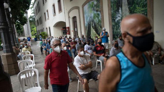 Se espera un repunte de víctimas y casos para este martes, según el Gobierno de Brasil. Foto: AFP