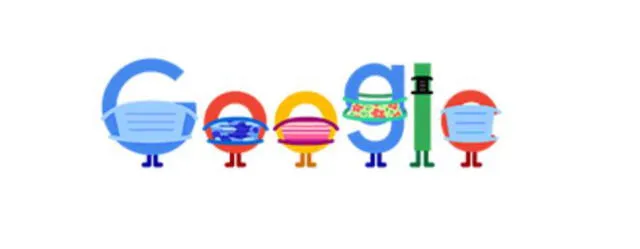 Google insta al uso responsable de las mascarillas con su nuevo doodle