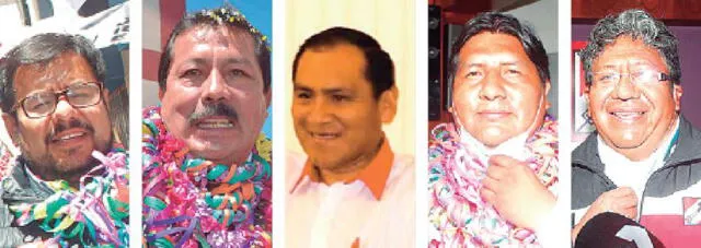Bajo la Lupa. Candidatos Carlos Zevallos, Luis Butrón,  Flavio Cruz, Elmer Quispe y Jorge Flores tienen procesos pendientes.