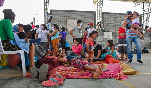 En las últimas semanas gran cantidad de personas, incluidos niños, salieron de Venezuela rumbo a Colombia. Foto: AFP