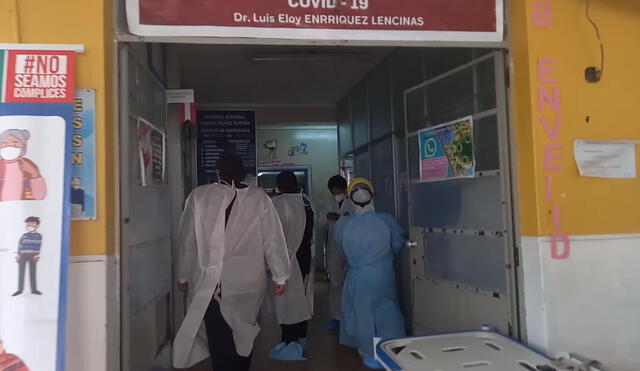 Autoridades de salud de Puno visitaron este martes el nosocomio. Foto: Diresa