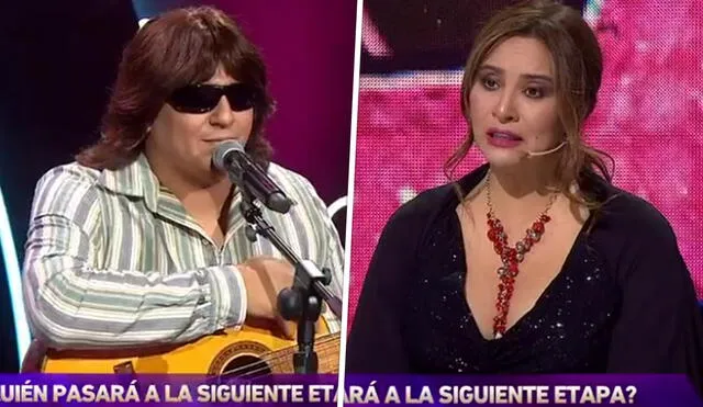 Myriam Hernández evalúa a 'José Feliciano' por su interpretación de "Volveré alguna vez". Foto: captura de Chilevisión