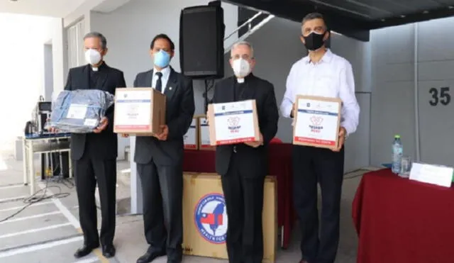 La donación se realizó a través de la campaña Respira Perú. Foto: difusión