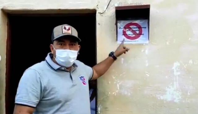 Alcalde en Venezuela marca las casas de las personas con sospecha de tener COVID-19 y es criticado en redes sociales. Foto: captura de Instagram