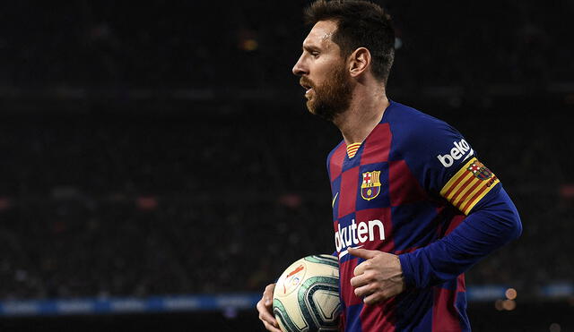 Lionel Messi es el goleador histórico de FC Barcelona con 654 goles. Foto: AFP