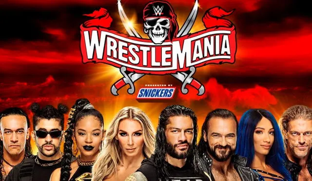 El mayor evento de la WWE  de este año se realizará el sábado 10 y domingo 11 de abril. Foto: WWE / Instagram