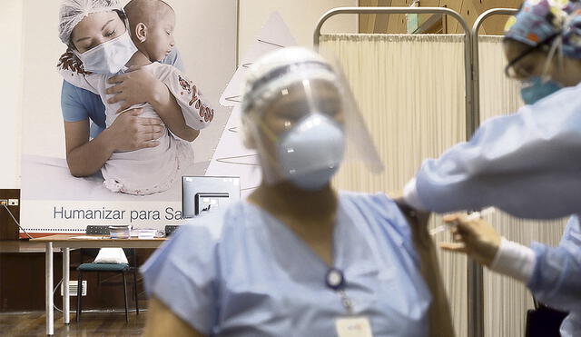 Dosis. Las vacunas no evitan los contagios, pero sí que las personas hagan cuadros graves. Foto: Jorge Cerdán/La República