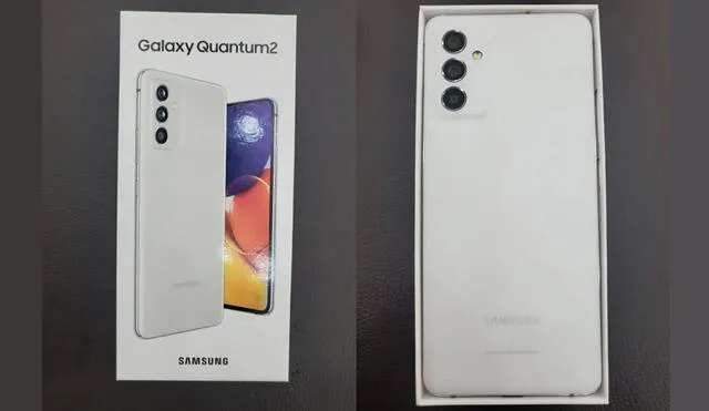 El Samsung Galaxy Quantum 2 llegará al mercado con una pantalla Infinity-O. Foto: Sanmobile