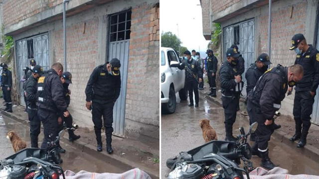 Agentes iniciaron las investigaciones sobre el asesinato del motociclista. Foto: PNP