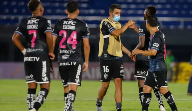En un partido electrizante, Independiente del Valle derrotó a Gremio por la ida de la Fase 3 de Copa Libertadores 2021. Foto: AFP