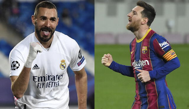 Real Madrid y Barcelona protagonizarán una nueva edición del clásico de España. Foto: compisición/AFP
